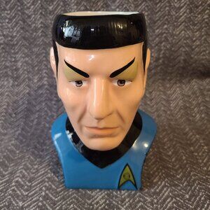 Vintage 1994 Star Trek Spock mug by Applause Inc